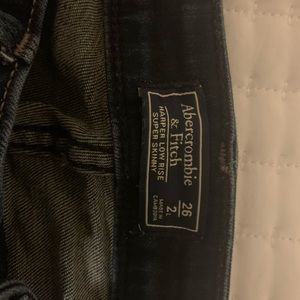 A&F super skinny jeans